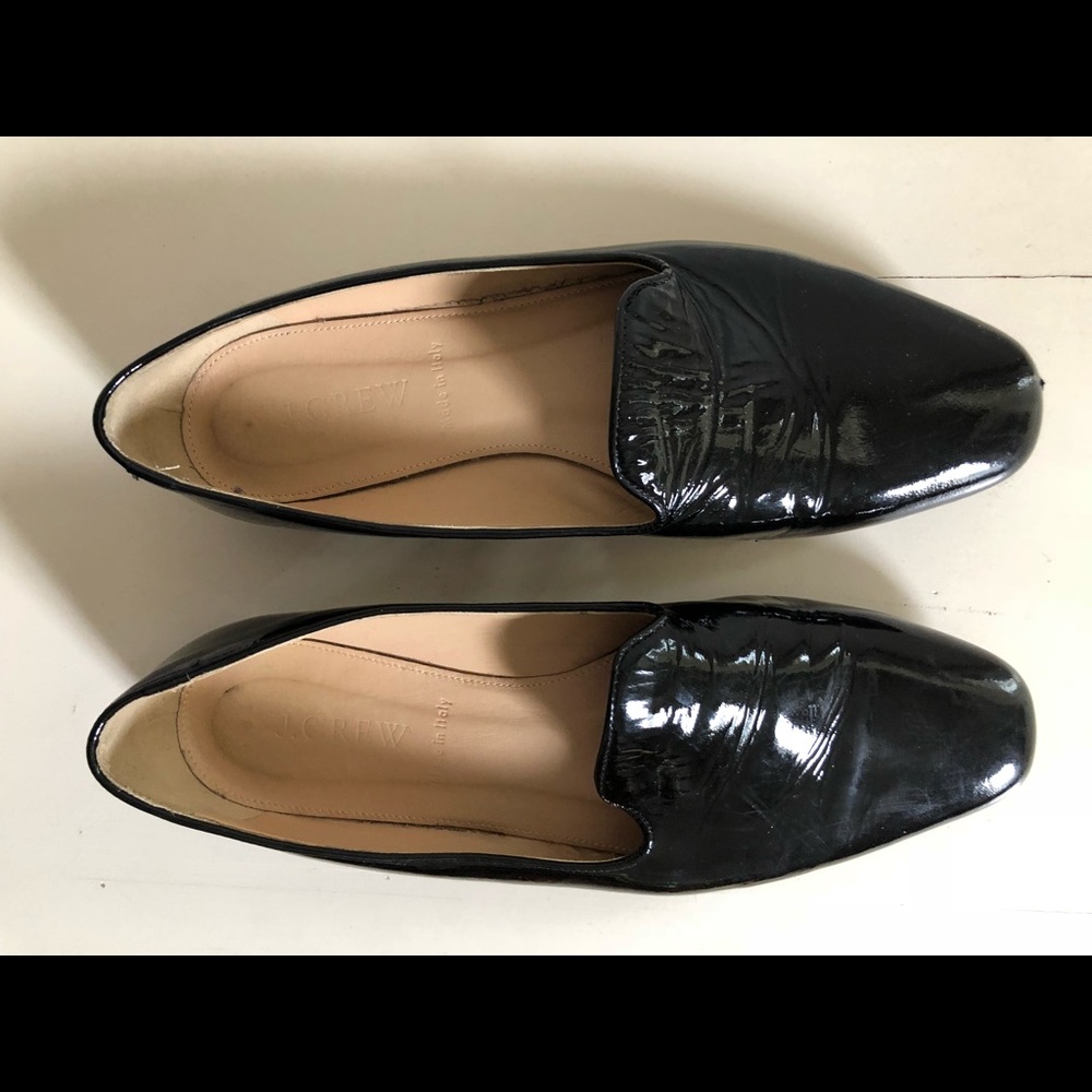 J. Crew patent leather Darby loafer